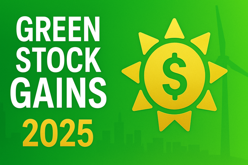 Green Stock Gains