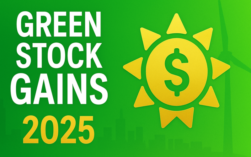 Green Stock Gains